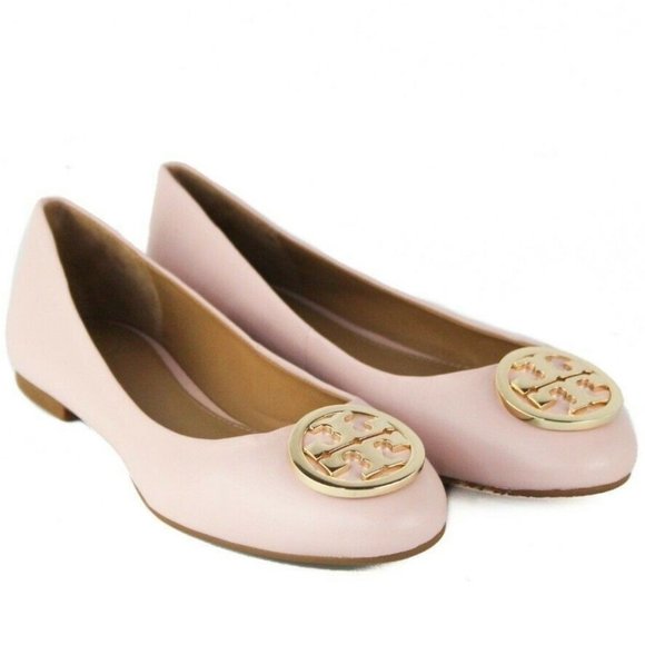 Tory Burch Shoes - NWT Tory Burch Benton 2 Ballet Flats Sea Shell Pink Nappa Leather Slip On Shoe 6